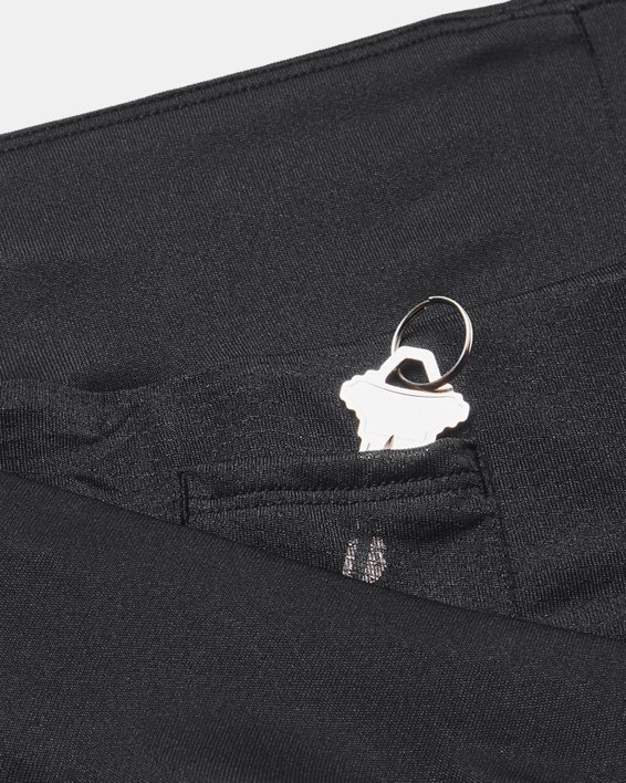 UA Fly-By Elite Shorts mit hohem Bund für Damen, Black, pdpMainDesktop image number 5